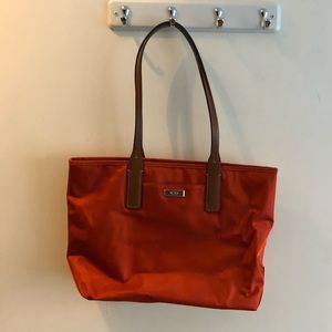 Tumi Small orange travel tote